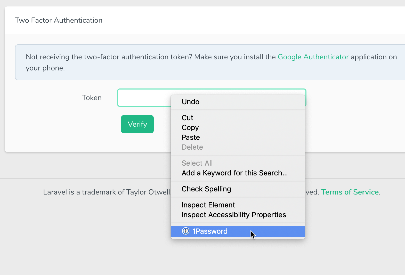 1password failed to connect to one password mini